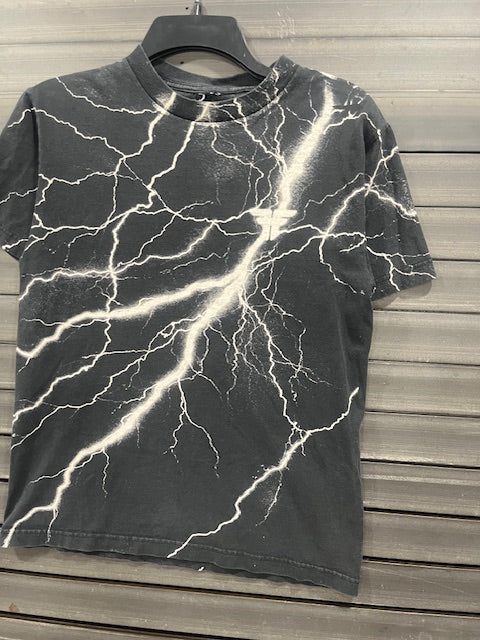 Fallen Lightning Graphic Skating Tshirt