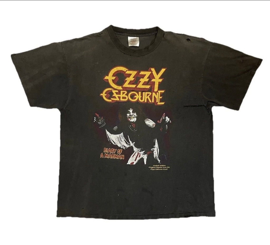 1990's Ozzy Osbourne Diary Of A Mad Man Thrashed
