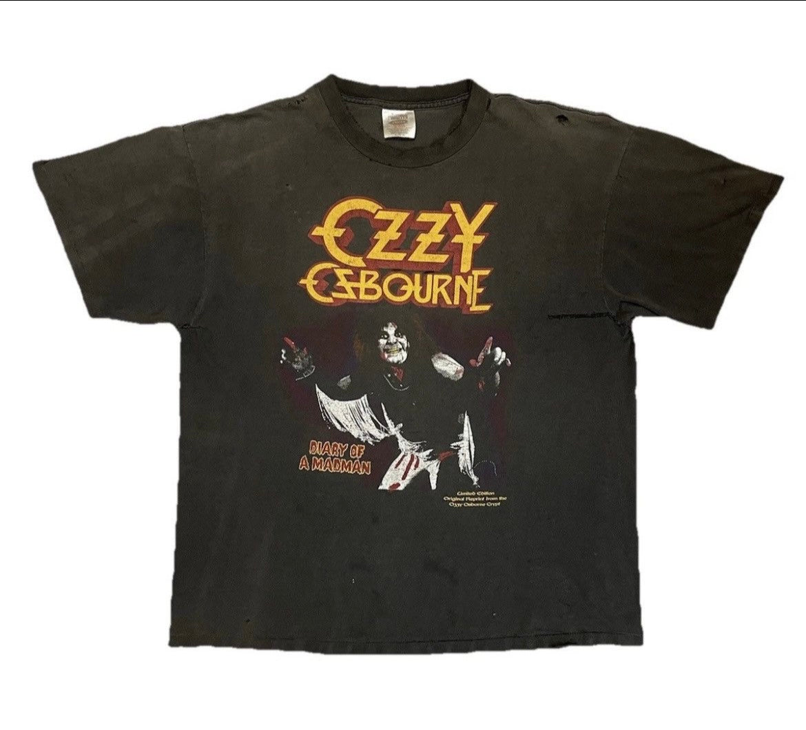 1990's Ozzy Osbourne Diary Of A Mad Man Thrashed