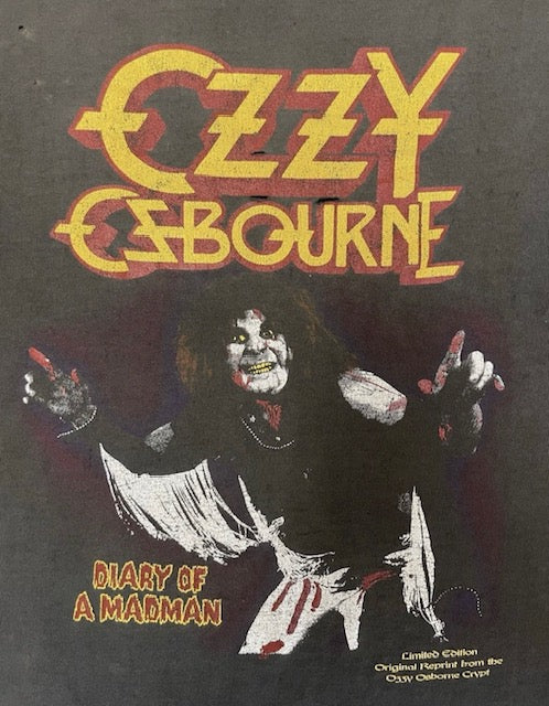 1990's Ozzy Osbourne Diary Of A Mad Man Thrashed