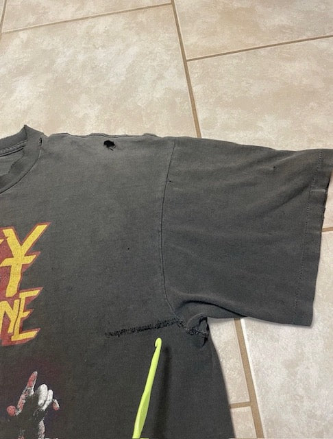 1990's Ozzy Osbourne Diary Of A Mad Man Thrashed