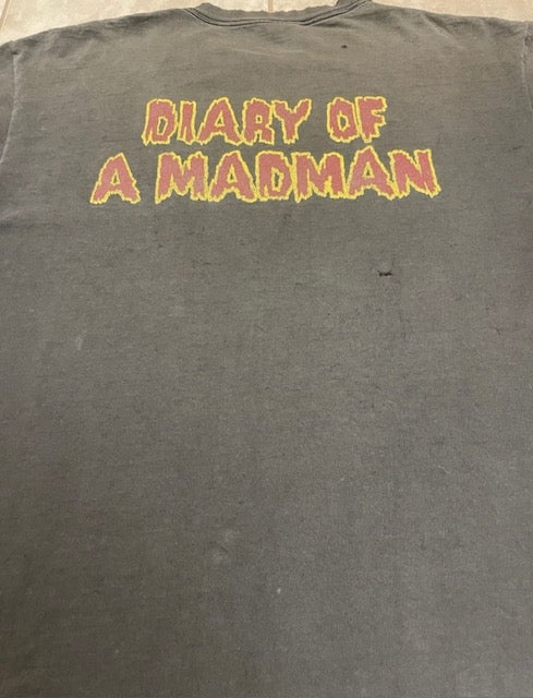 1990's Ozzy Osbourne Diary Of A Mad Man Thrashed