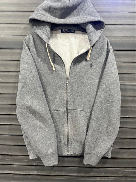 Polo Ralph Lauren Grey Thermal Lined Zip-Up