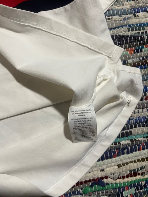 Tommy Jeans Tommy Hilfiger Big Flag White Quarter Zip