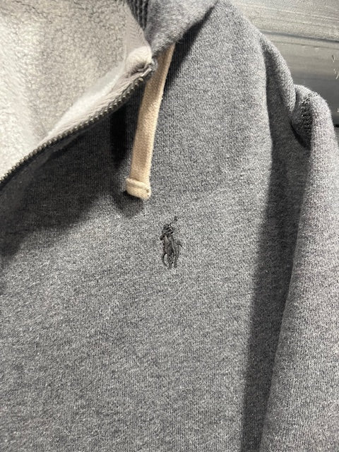 Polo Ralph Lauren Grey Thermal Lined Zip-Up