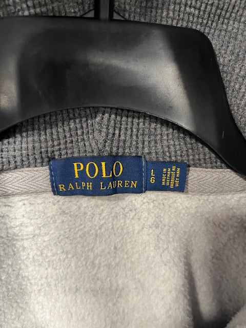 Polo Ralph Lauren Grey Thermal Lined Zip-Up